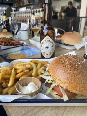 Friday dinner 🤤  at Björn's Burgers in Amsterdam