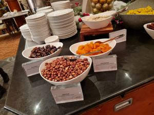 Dried fruit and nuts at The Celtic Manor Resort in Newport