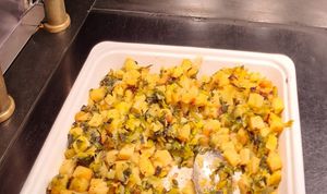 Leek and potato at The Celtic Manor Resort in Newport