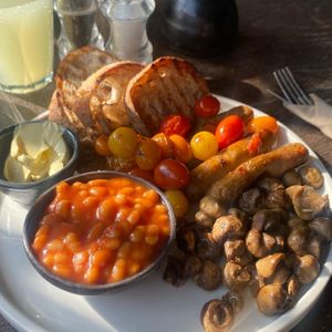 Vegan full english  at F O L K in Bury St Edmunds