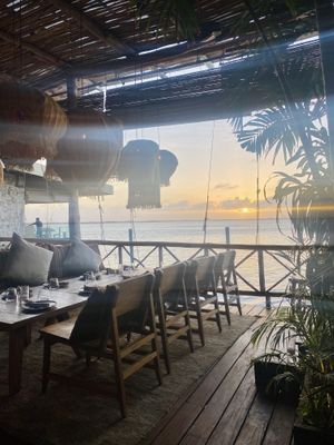 Views for the win!  at Funky Geisha in Cancun