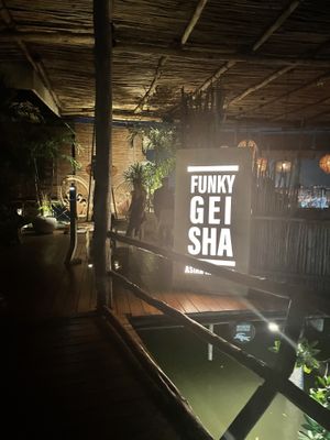   at Funky Geisha in Cancun