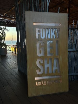   at Funky Geisha in Cancun