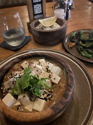 Yellow curry  at Funky Geisha in Cancun