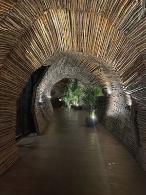 More entrance   at Funky Geisha in Cancun