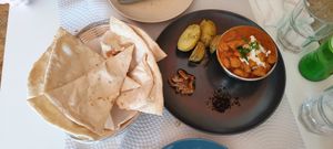 Vegan Butter 'Chicken' (soy/tofu) at Mani's in Faro