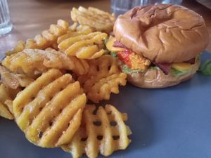 Waffle fries and California dreaming at A Burgers in Brussels