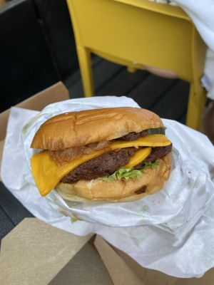   at A Burgers in Brussels