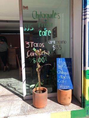   at Hipatia Café in Guadalajara