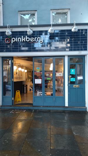  at Pinkberry in North London