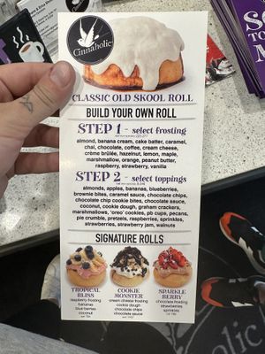   at Cinnaholic in Des Moines