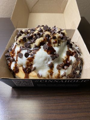 Cookie Monster   at Cinnaholic in Des Moines