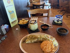 The meal  at Lindo Michoacan in Henderson