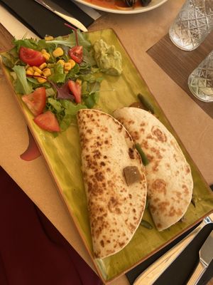 Vegan wrap  at Bistro Toc in Split
