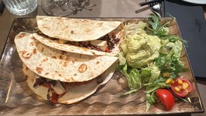 Vegan wrap   at Bistro Toc in Split