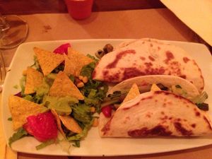 Vegan Wrap - August 2017 at Bistro Toc in Split