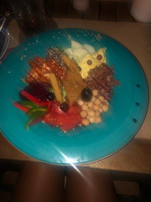 Buddha bowl at Bistro Toc in Split