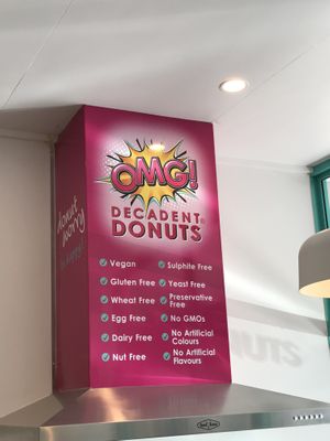 All vegan at OMG! Decadent Donuts in Ascot