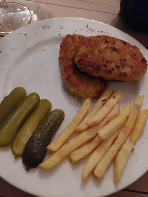 vegan snichel at NAKKA in Istanbul