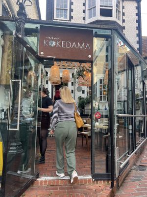 Entrance  at Roundhill Restaurant in Brighton