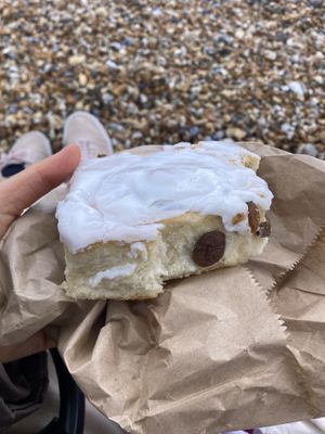 princess bun  at 1066 Bakery in Bexhill-on-sea