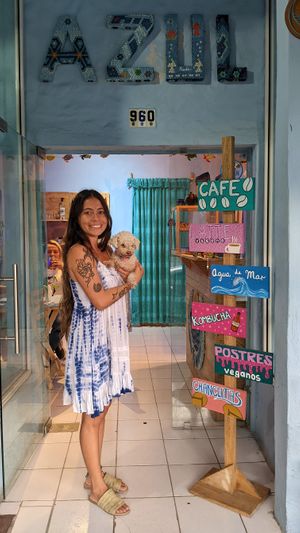Wonderful hostess  at Azul in Puerto Vallarta