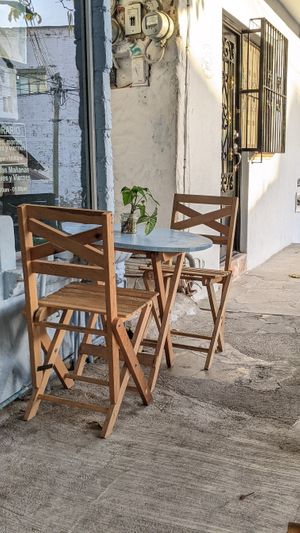 Cute little sidewalk cafe at Azul in Puerto Vallarta