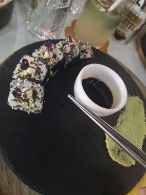 I truly recommend this sushi 😋 at PlantEat /it/ in Constanta