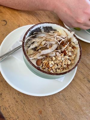 at Café Panachocolat in Santa Catalina