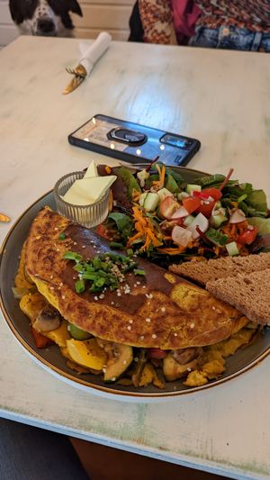 Omelette at Easy Peasy in Berlin