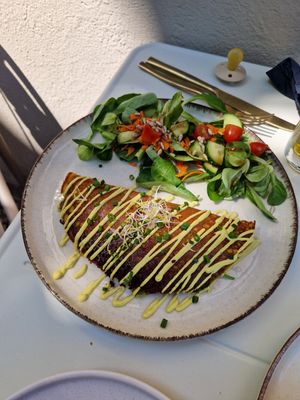 Omelet at Easy Peasy in Berlin