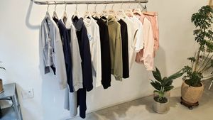 assortment of clothing items at Not Ours - 낫아워스 in Seoul