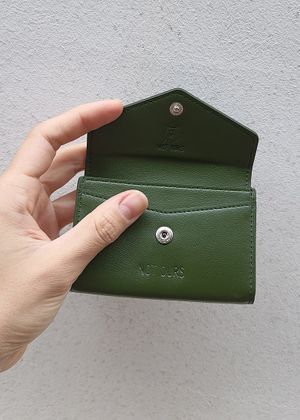 Card holder / mini wallet - made from cactus leather at Not Ours - 낫아워스 in Seoul