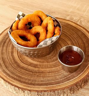 Onion Rings at DARZ! in Vila Do Conde