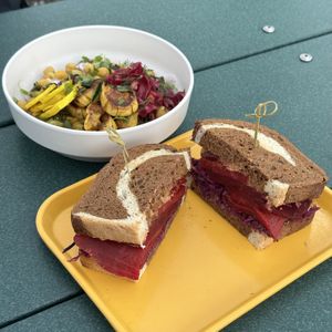 Reuben and winter menu bowl   at Sugarpine Drive-In in Troutdale