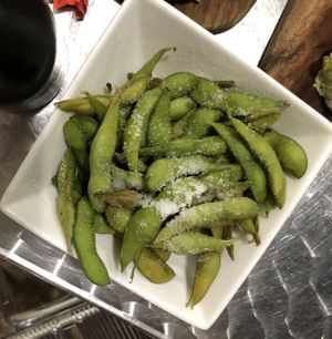 Edamame   at Dashi in St Croix