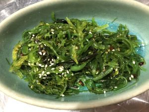 Seaweed salad    at Dashi in St Croix