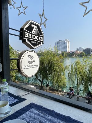   at Eastern & Oriental Tea House and Coffee Parlour in Hanoi