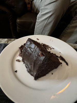 Chocolate cake   at Eastern & Oriental Tea House and Coffee Parlour in Hanoi