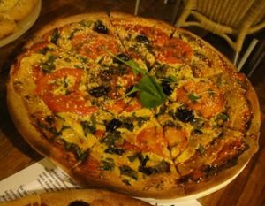 Pizzas at Mandala! at Mandala & Co in Mermaid Beach