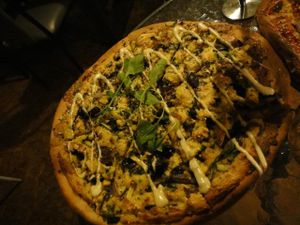 Pizza at Mandala! at Mandala & Co in Mermaid Beach