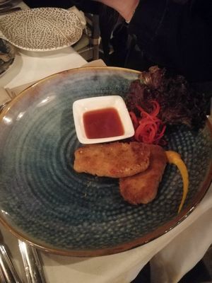 Falafel at Seaport Restaurant in Kalkan