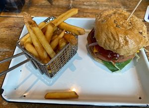 Quinoa Burger  at B - Burger BAR in Bremerhaven