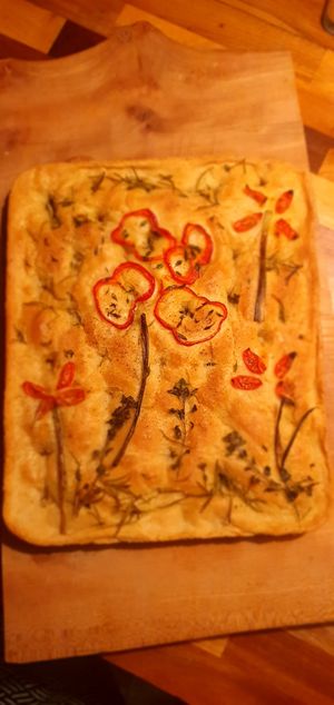 Focaccia ! at Ivy Cottage in Isle Of Rum