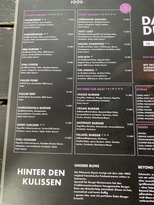   at Duke Burger - Weißekreuzstraße in Hannover