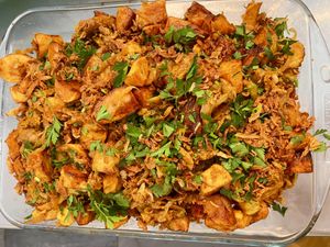 Green Taste tiroler Gröstl   at Green Taste in Innsbruck