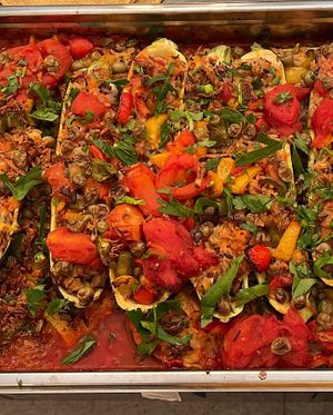 Gefüllte Zucchini   at Green Taste in Innsbruck