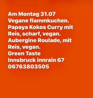   at Green Taste in Innsbruck