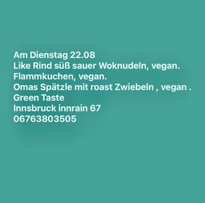   at Green Taste in Innsbruck