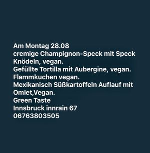   at Green Taste in Innsbruck